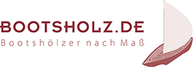 Bootsholz Logo Druck